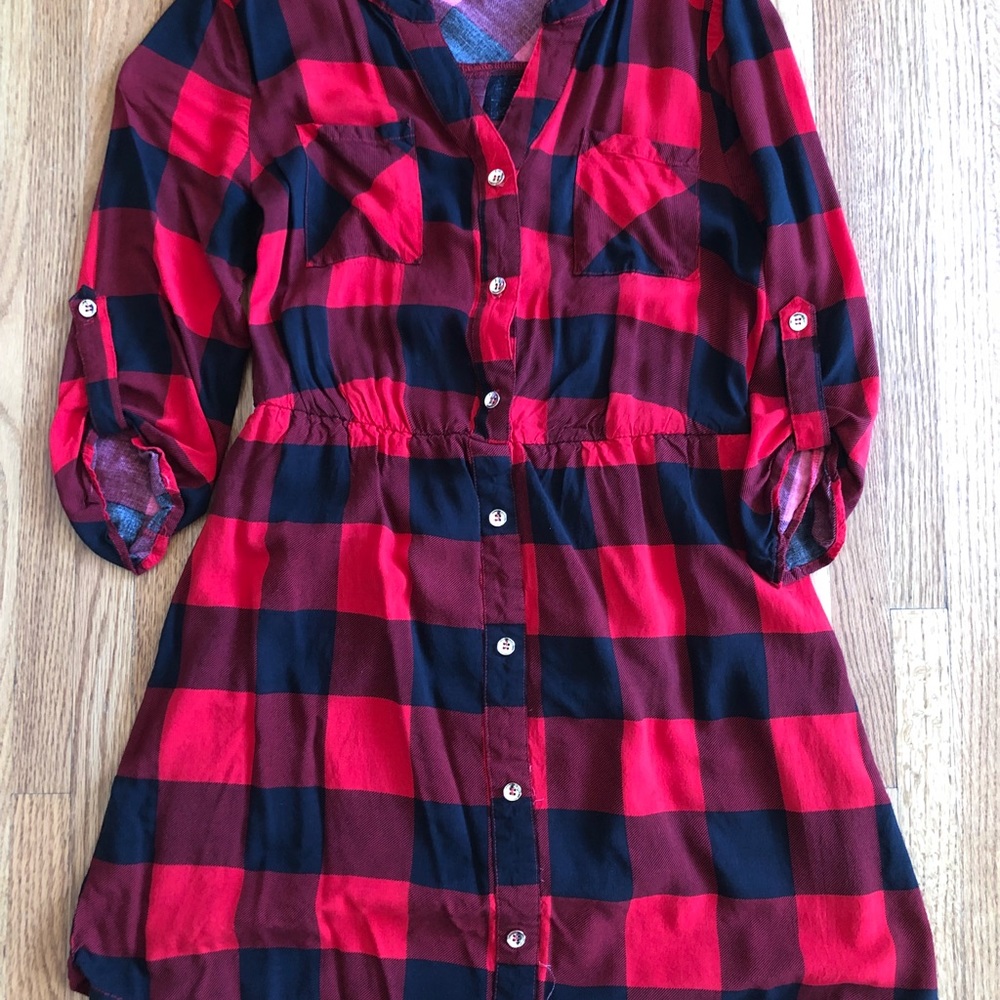 Plaid dress